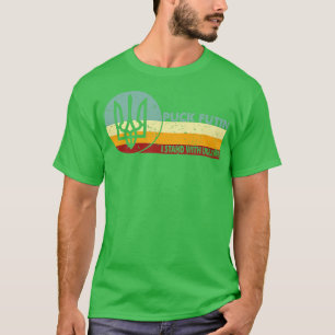 Retro Vintage I Stand With Ukraine T-Shirt