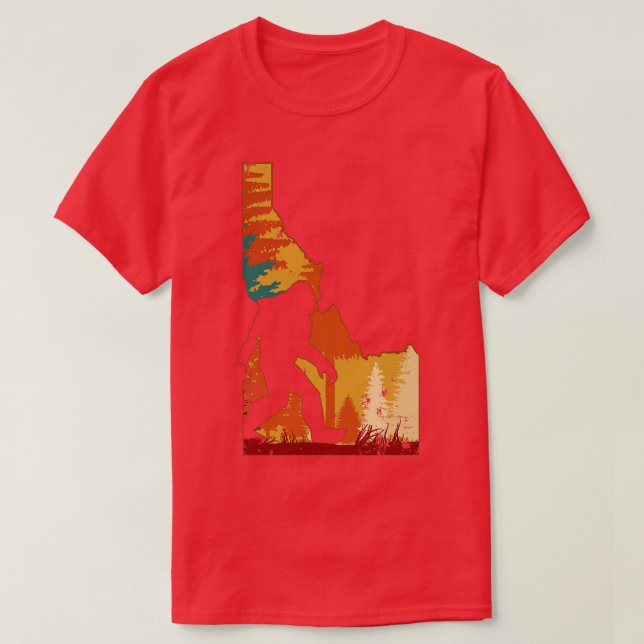Retro Vintage Idaho T-Shirt (Design Front)