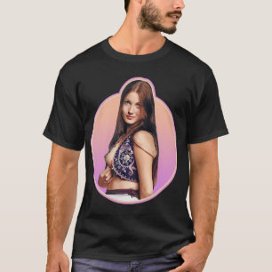 Retro Vintage Illustration Pop Art Jane Love You T-Shirt