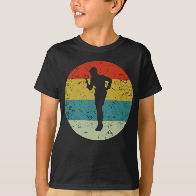 Retro vintage Inspector  T-Shirt (Front)