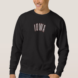 Retro Vintage Iowa State Jersey Varsity Sweatshirt