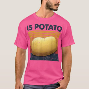 Retro Vintage Is Potato In Television As Seen On L T-Shirt