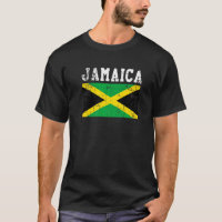 Retro Vintage Jamaica Flag Jamaican Roots