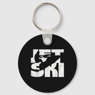 Retro Vintage Jet Ski Water Sports Watercraft Skii Key Ring