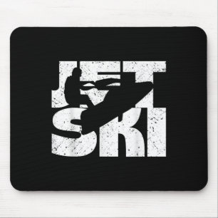 Retro Vintage Jet Ski Water Sports Watercraft Skii Mouse Mat