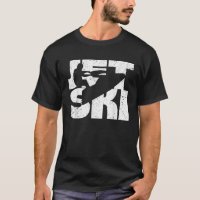 Retro Vintage Jet Ski Water Sports Watercraft Skii