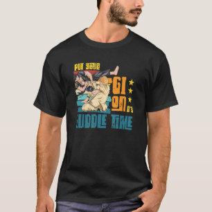 Retro Vintage Jiu Jitsu Put Your Gi On It's Cuddle T-Shirt