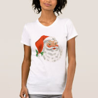 Retro Vintage Jolly Santa Claus Christmas