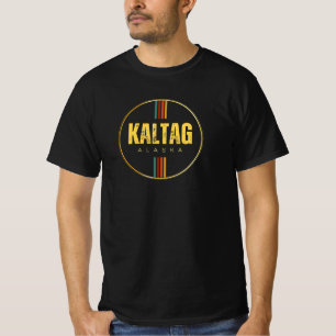 Retro vintage Kaltag City Alaska State 70s Groovy T-Shirt