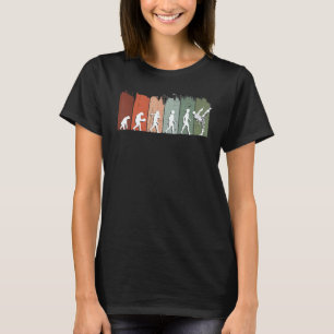 Retro Vintage Karate Evolution Martial Artist Kara T-Shirt