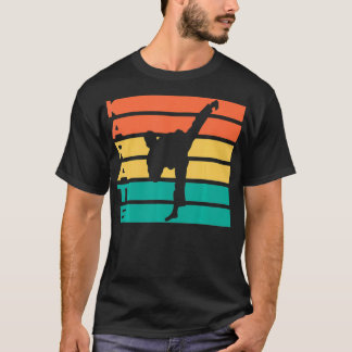 Retro Vintage Karate Gift For Karateka  T-Shirt