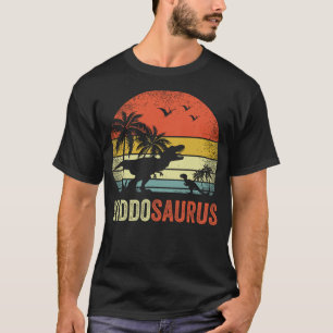Retro Vintage Kiddosaurus T Rex Dinosaur Kiddo Sau T-Shirt