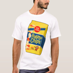 Bag Of Chips T Shirts Shirt Designs Zazzle Uk