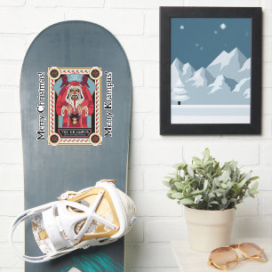 Retro Vintage Krampus & the Old, Dark Christmas