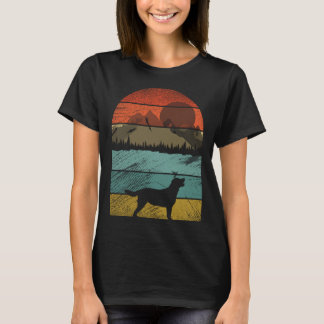 Retro vintage Labrador Retriever Dogs and cute an T-Shirt