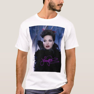 Retro Vintage Lana Parrilla Evil Queen Regina Mill T-Shirt