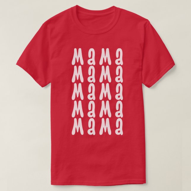 Retro Vintage Mama 20 T-Shirt (Design Front)