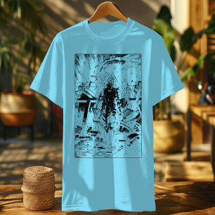 retro vintage manga  T-Shirt