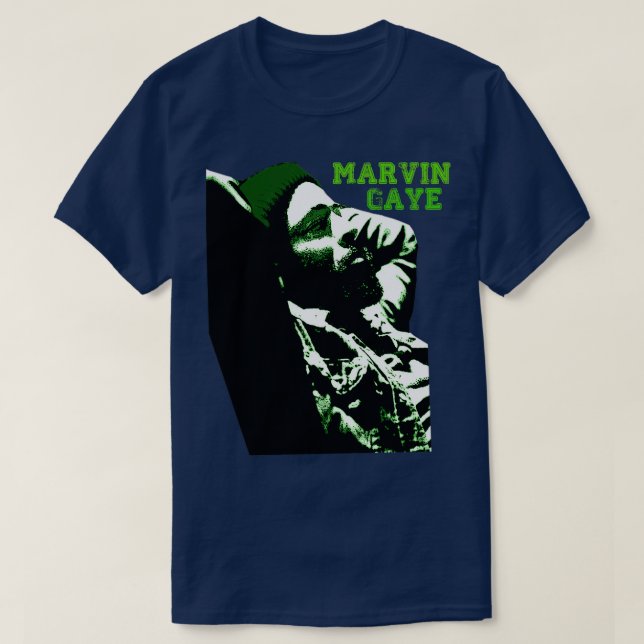 Retro Vintage Marvin Gaye T-Shirt (Design Front)