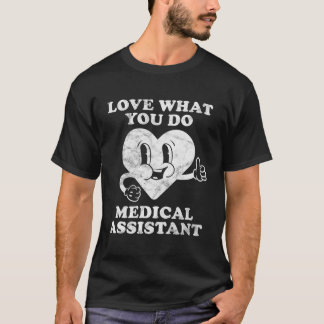 Retro Vintage Medical Assistant Or Medical Aid T-Shirt