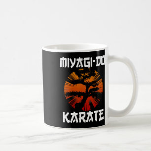 Retro Vintage Miyagi-do Karate Life Bonsai Tree Ma Coffee Mug