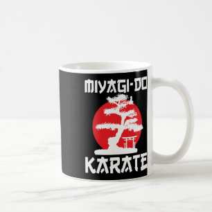 Retro Vintage Miyagi-do Karate Life Bonsai Tree Ma Coffee Mug