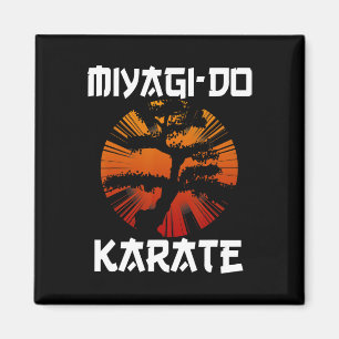 Retro Vintage Miyagi-do Karate Life Bonsai Tree Ma Magnet