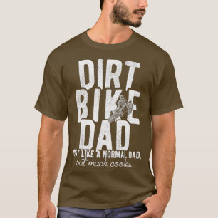 Retro Vintage Motocross Dirt Bike Dad Premium T-Shirt