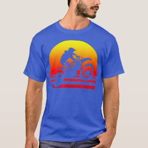 Retro Vintage Motocross T  Sunset Dirt Bike T-Shirt