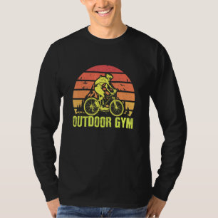 Retro Vintage Mountain Bike Mtb Downhill Bicycle O T-Shirt