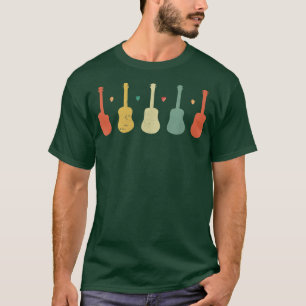 Retro Vintage music guitar T-Shirt