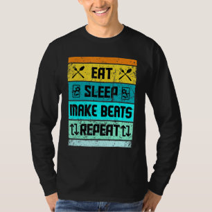 Retro Vintage Music Producer  Beat Maker T-Shirt
