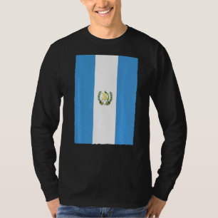 Retro Vintage National Flag Guatemala T-Shirt