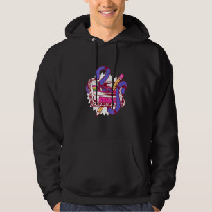 Retro Vintage Never Forget Cassette Tape Music 80s Hoodie