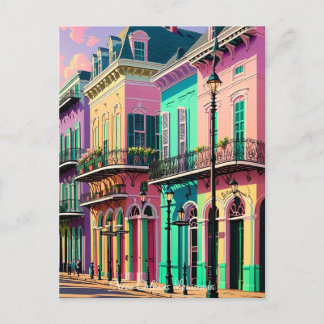 Retro Vintage New Orleans Louisiana Postcard