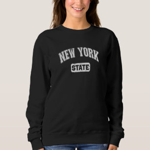 Retro Vintage New York State Distressed Souvenir Sweatshirt