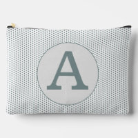 Retro Vintage Nostalgic Green Polka Dots