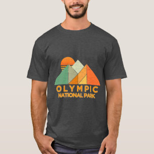 Retro Vintage Olympic  National Park T-Shirt