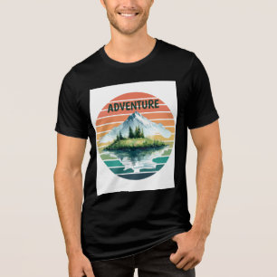 Retro Vintage Outdoor Tri-Blend Shirt