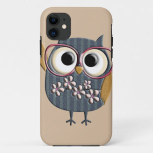 Retro Vintage Owl iPhone 11 Case