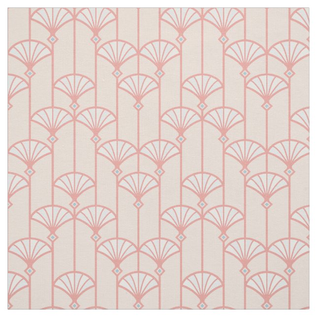 Retro vintage pattern in Art deco style. Fabric (Swatch)