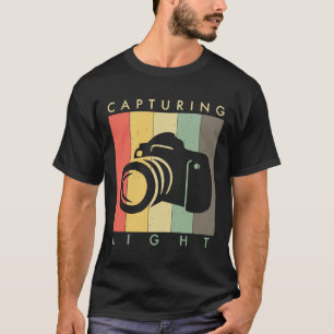 Retro Vintage Photography  Capturing Light T-Shirt