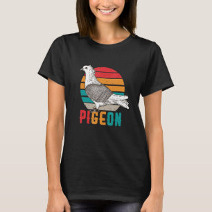 Retro Vintage Pigeon Bird Breeder Pigeon Racing T-Shirt