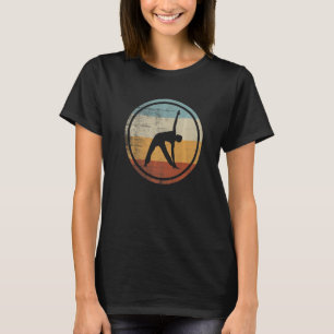 Retro Vintage Pilates Training Yoga   T-Shirt