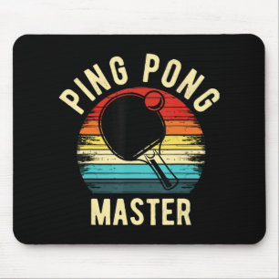 Retro Vintage PingPong Mouse Mat