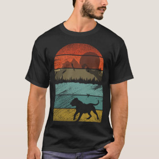 Retro vintage Pit Bull Dogs  and cute animal  1 T-Shirt