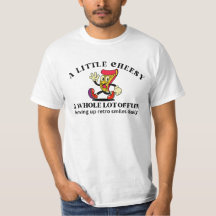 Retro Vintage Pizza Cartoon