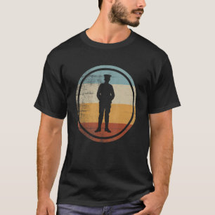 Retro Vintage Police Officer Cop T-Shirt
