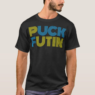 Retro Vintage Puck Futin Game Day T-Shirt