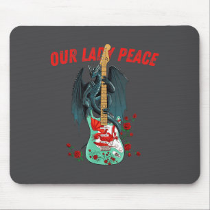 Retro Vintage Quote Funny Our Lady Peace Basic Mea Mouse Mat